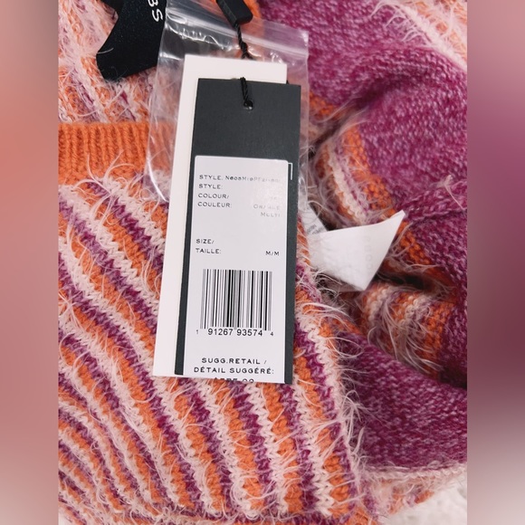 NWT $595 Marc Jacobs Striped Wool-blend Cardigan Sweater Coat - Picture 4 of 9